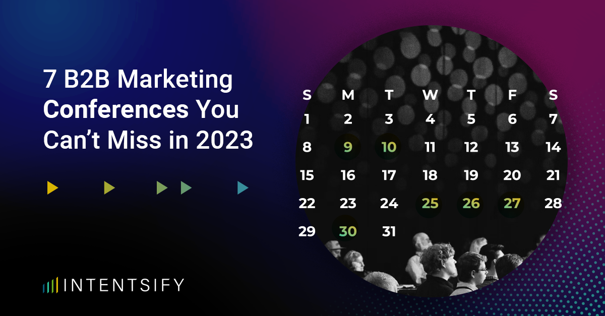 b2b marketing conferences 2023