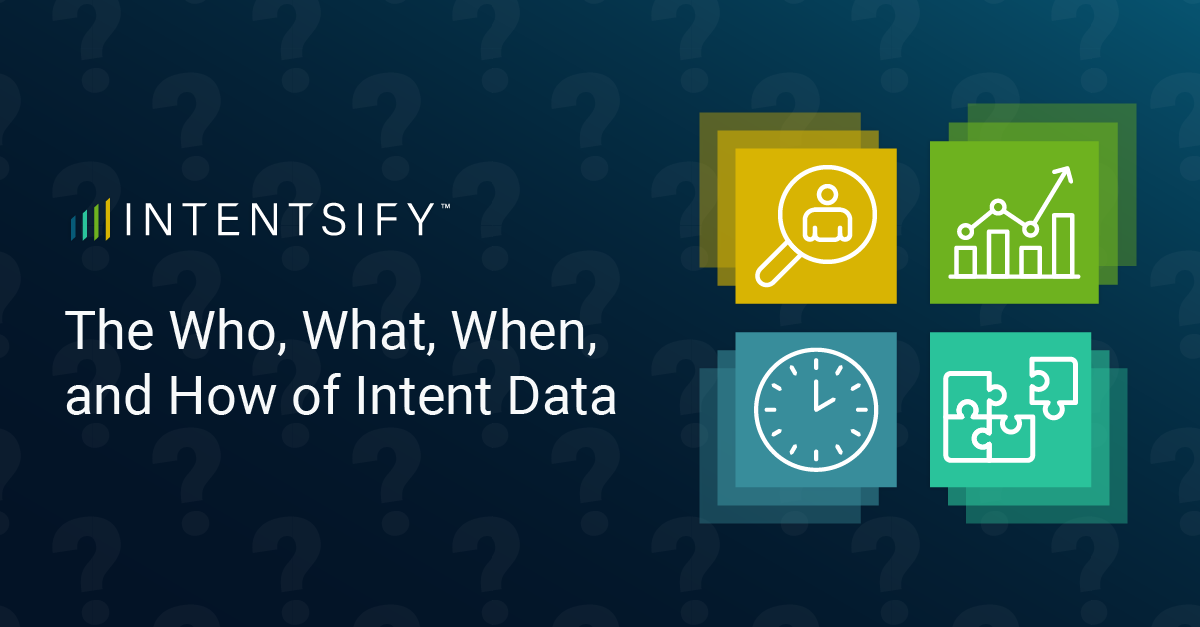 started with intent data
