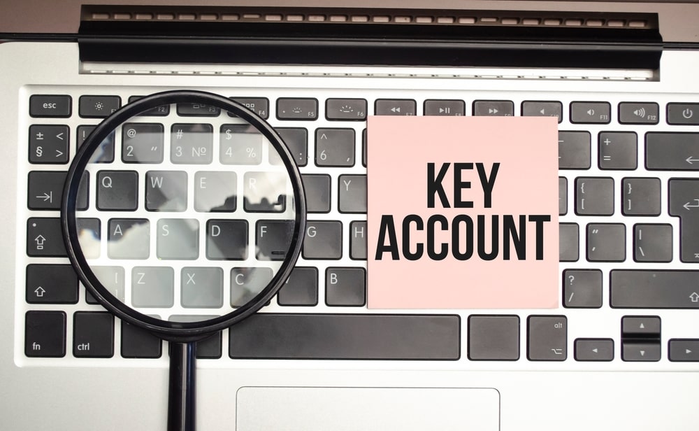 account identification and selection