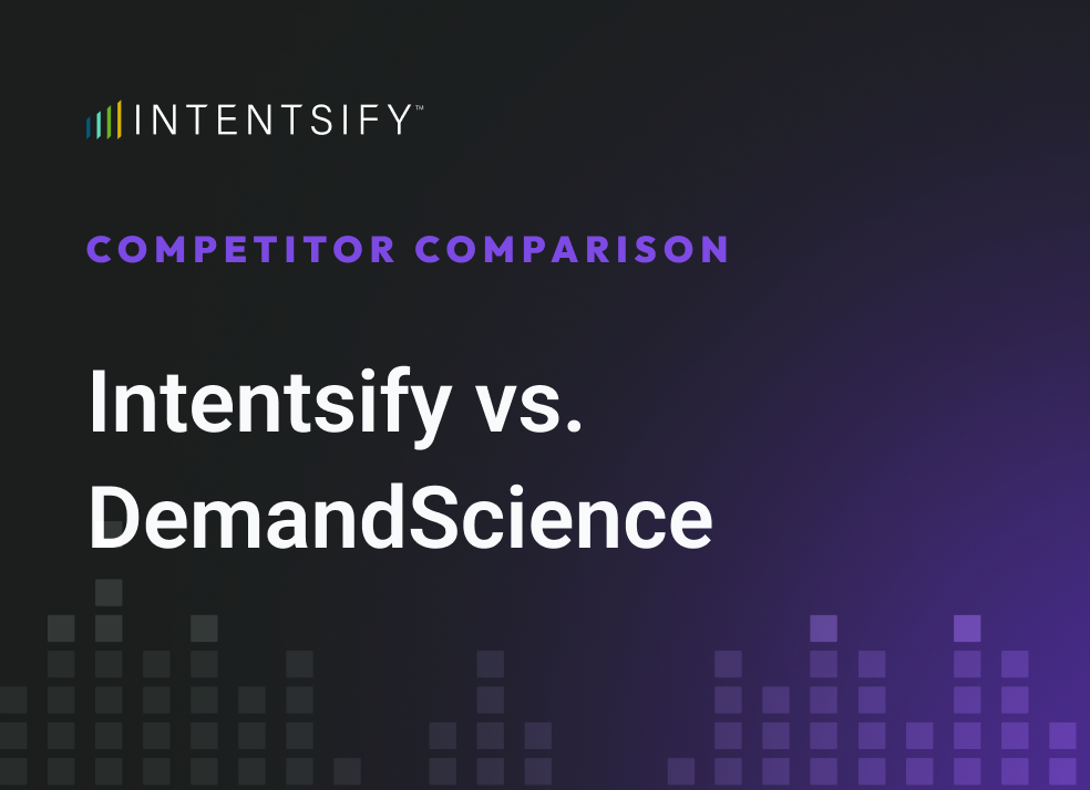 Intentsify vs. Demandscience