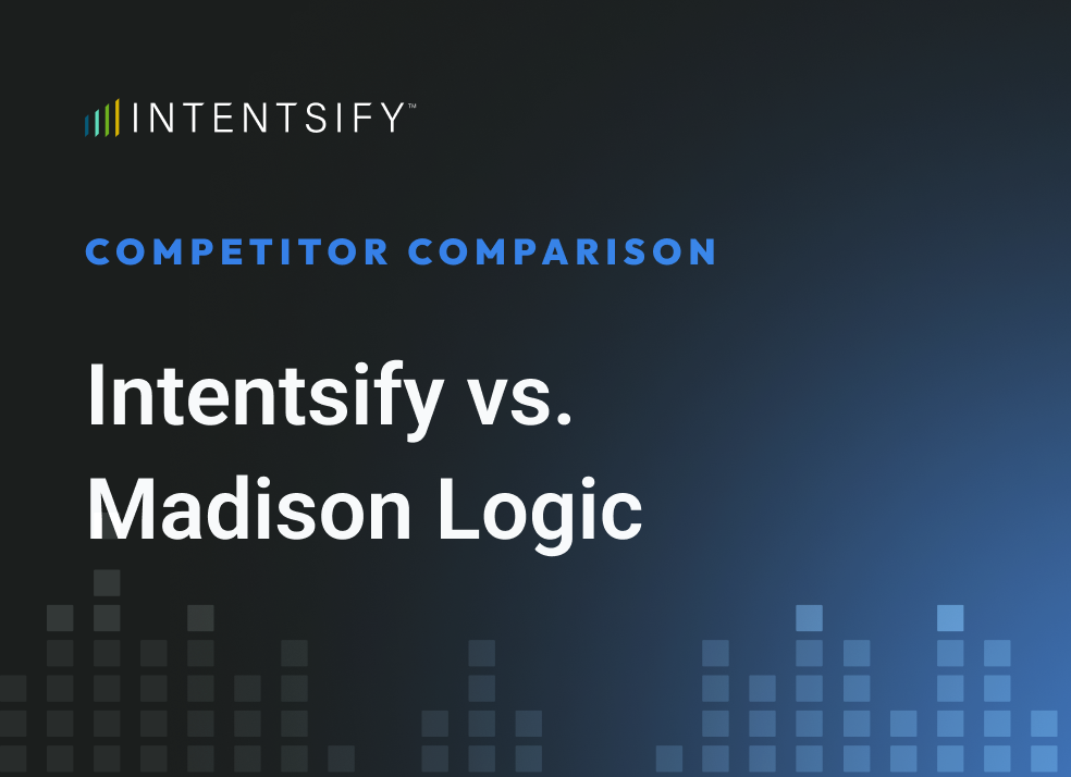 Intentsify vs. Madison Logic