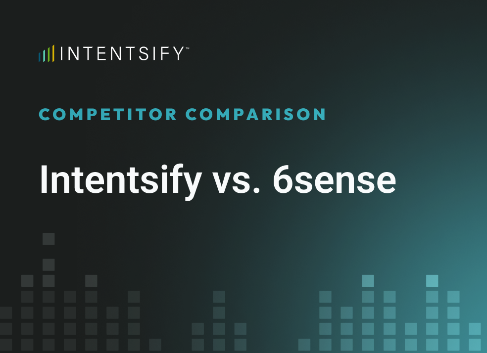 Intentsify vs. 6sense